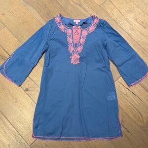 Lily Pulitzer Blue Coverup Medium